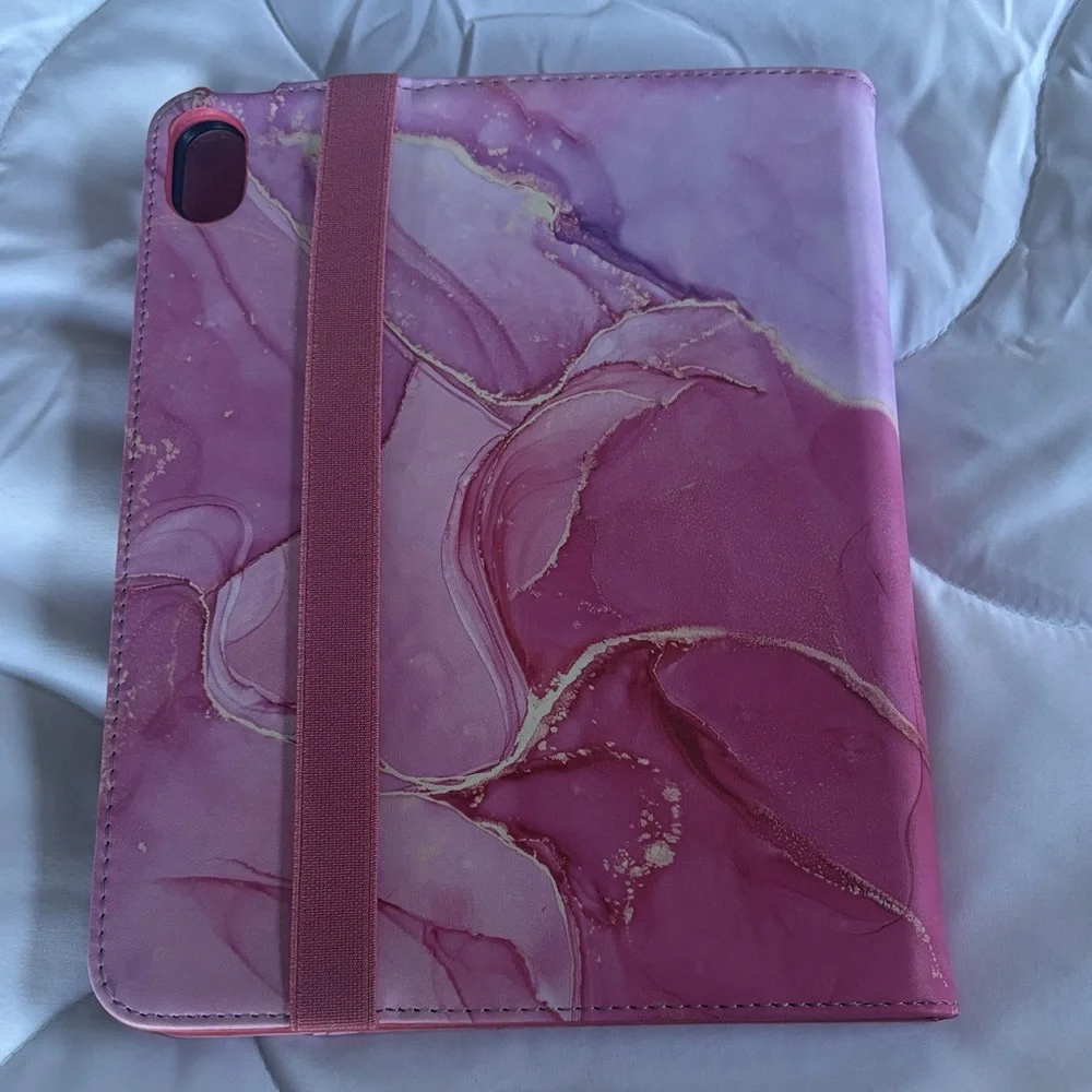 Pink Marble Tablet and I pad Case